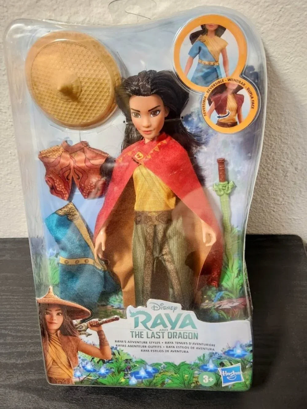 NEW Disney Raya and the Last Dragon Raya Doll The doll includes pants, a cape, a